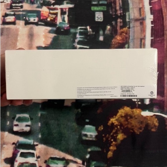 Red AirPod Maxes - Picture 4 of 5